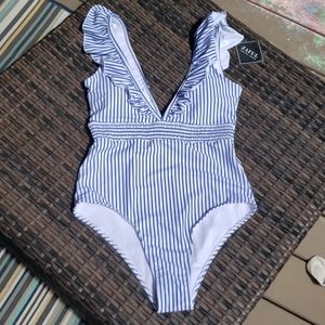 Zaful Striped Onepiece
